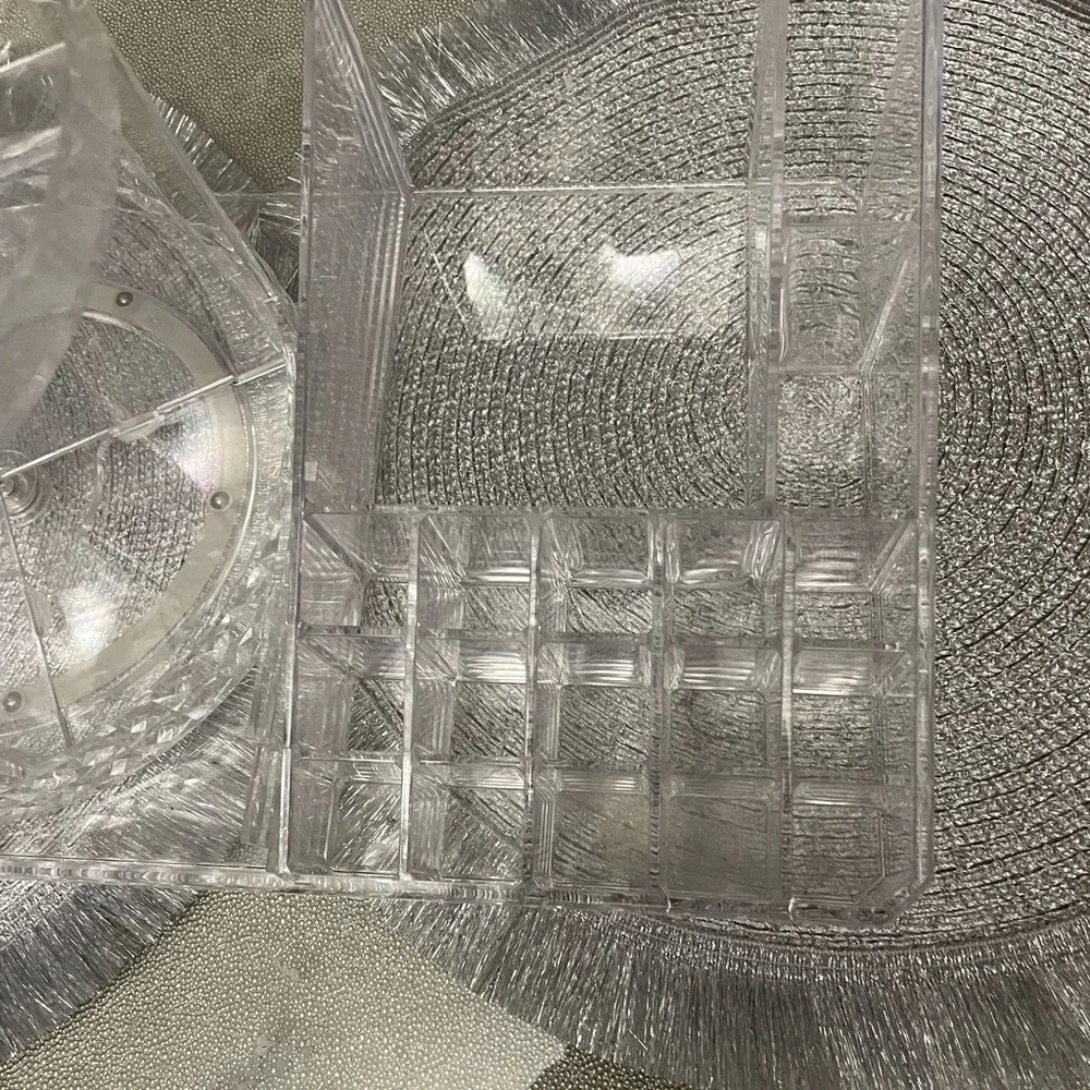 Clear Rotating Makeup Organizer